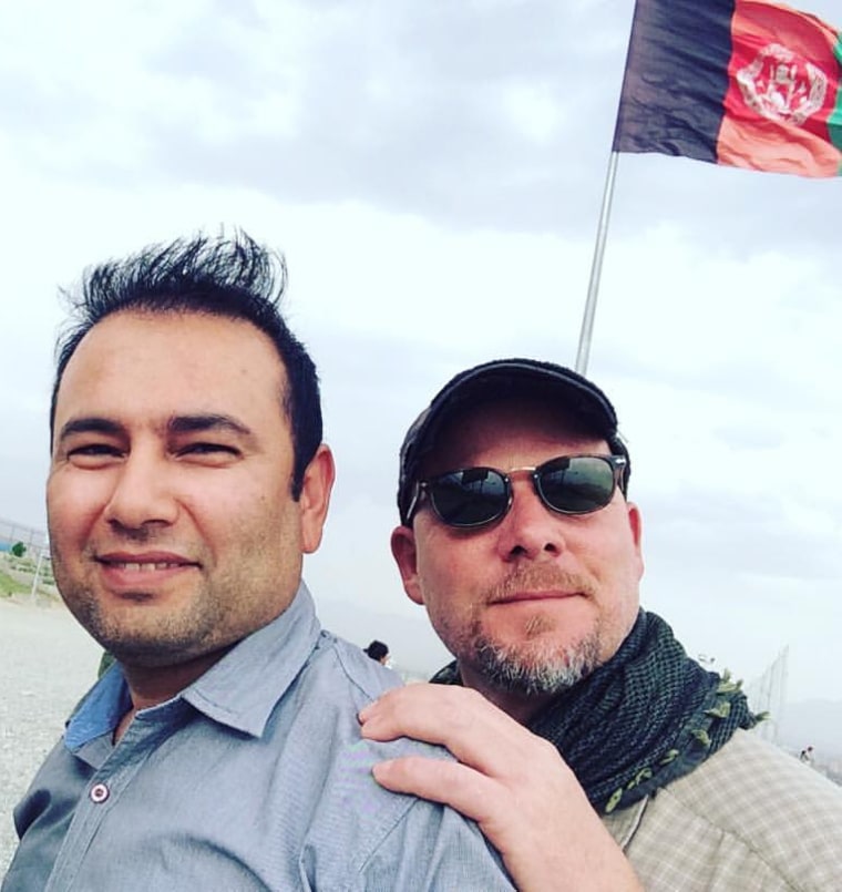 IMAGE: Zabihullah Tamanna and David Gilkey