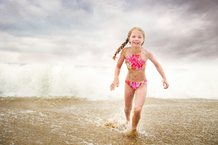 In crowded environments like the beach, Wyatt suggests isolating your subject when possible to eliminate background distractions.