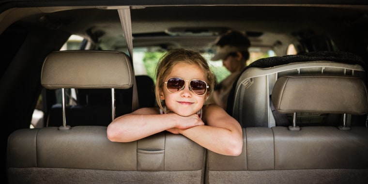 Wyatt says a fun way to document your kids' summer adventures is to pay attention to their reactions, such as their excitement to embark on a road trip.