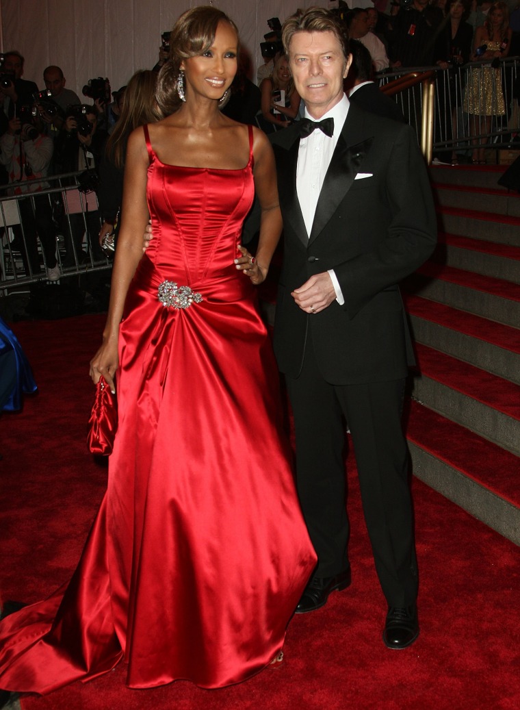 David Bowie and Iman