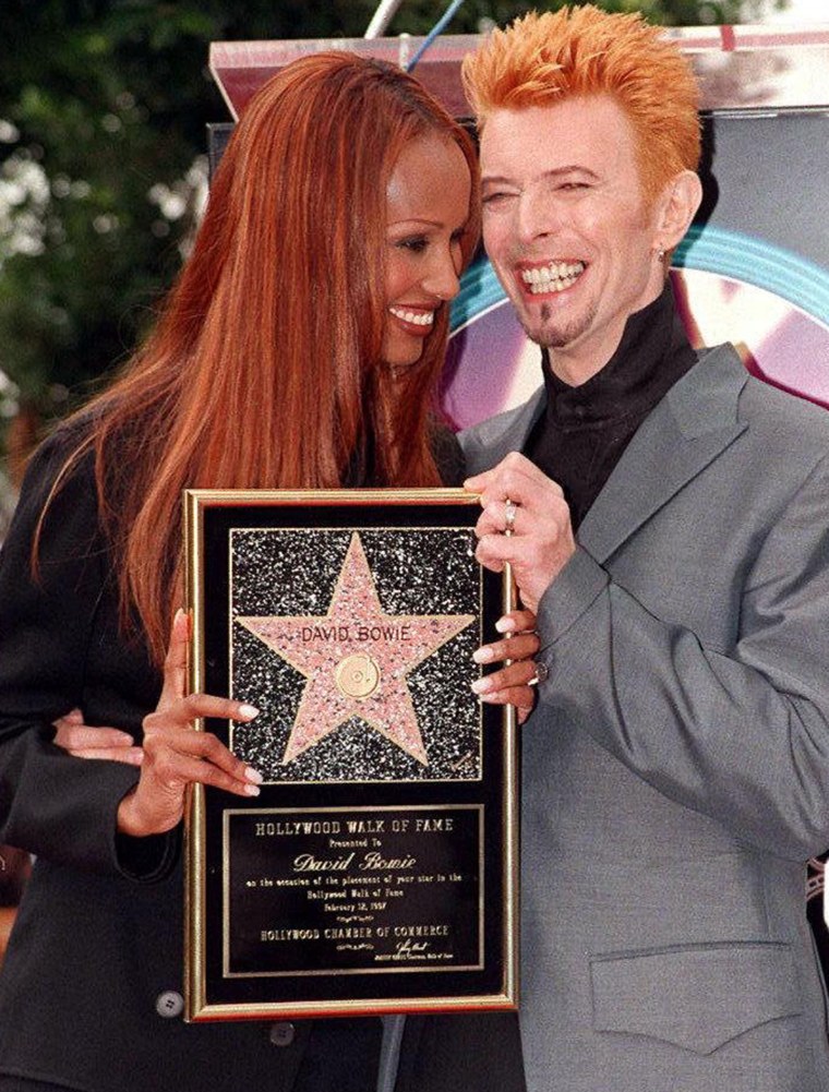 David Bowie and Iman