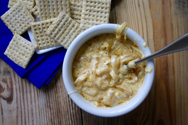 Slow cooker Old Bay onion dip
