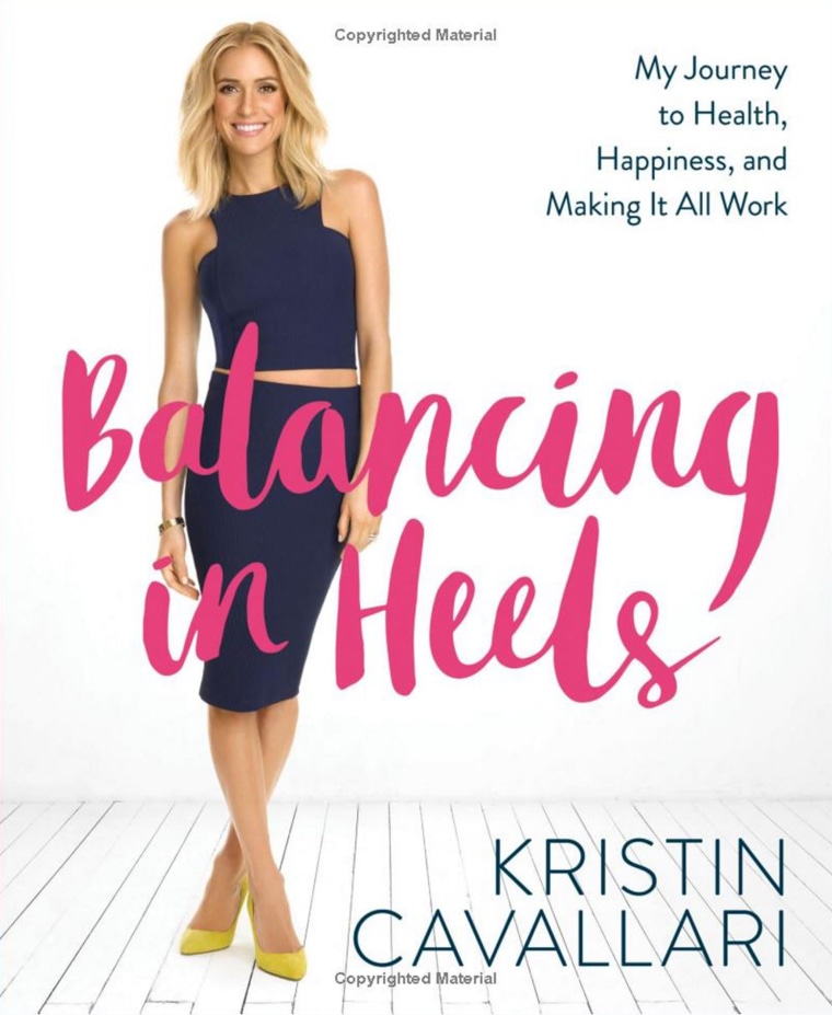 Kristin Cavallari's book Balancing in Heels