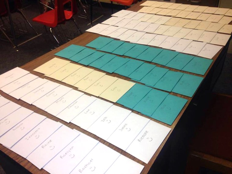 Colorado high school teacher who wrote heartfelt notes to more than 100 students