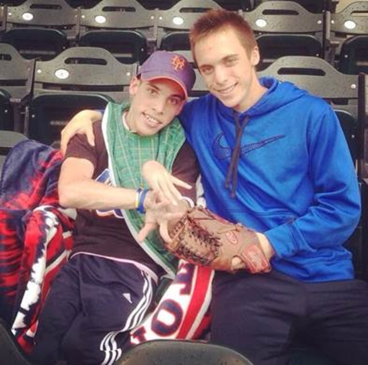 John and Joe Tardiff, twins who have bonded over baseball