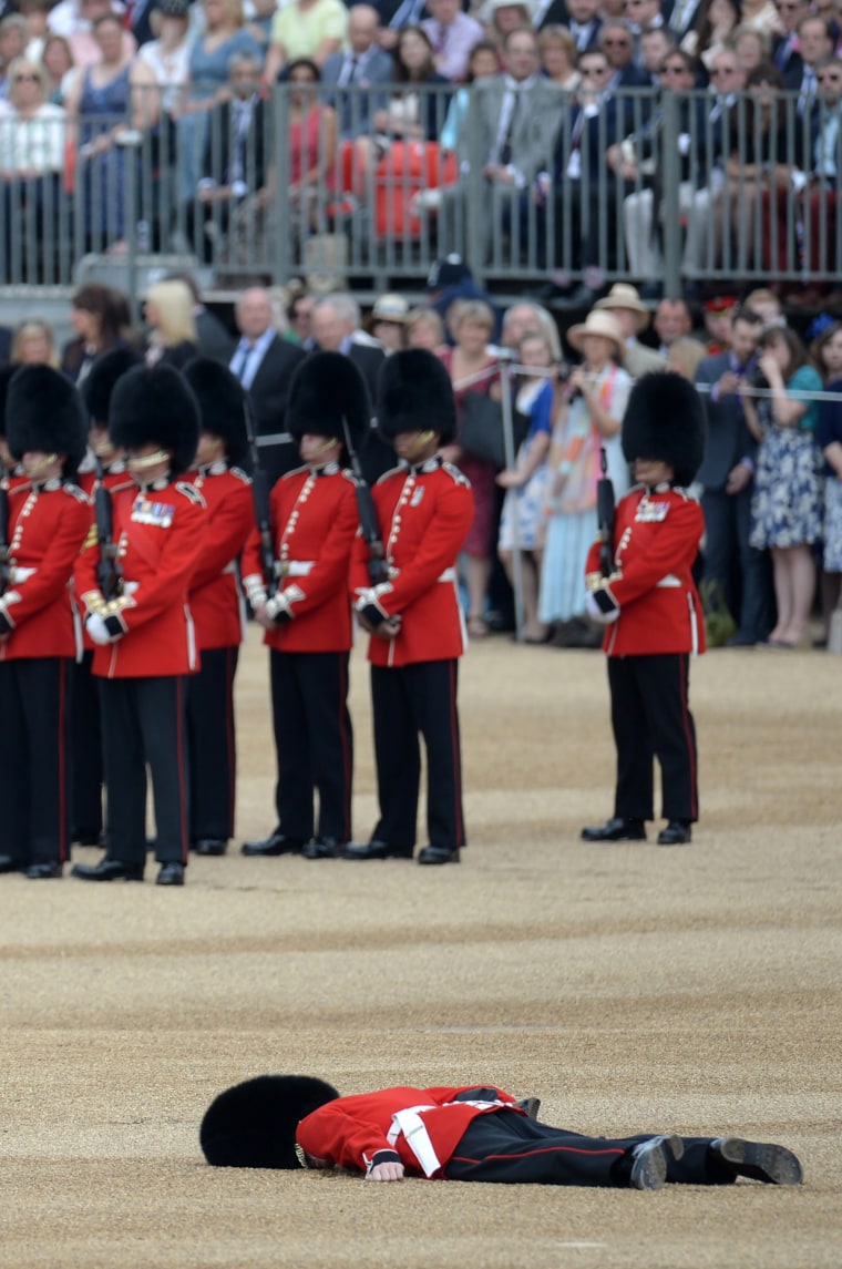 BRITAIN-ROYALS-BIRTHDAY-TROOPING