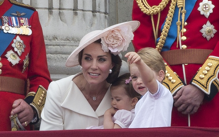 BRITAIN-ROYALS-BIRTHDAY-TROOPING