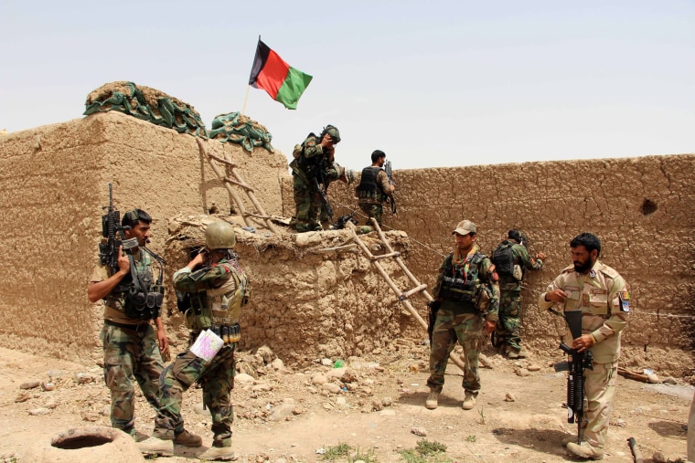 Image: Afghan security forces operation against Taliban