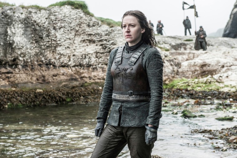 Yara Greyjoy played by Gemma Whelan