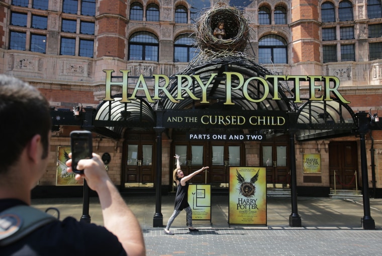 Image: 'Harry Potter and the Cursed Child' opens at London's Palace Theater Tuesday.