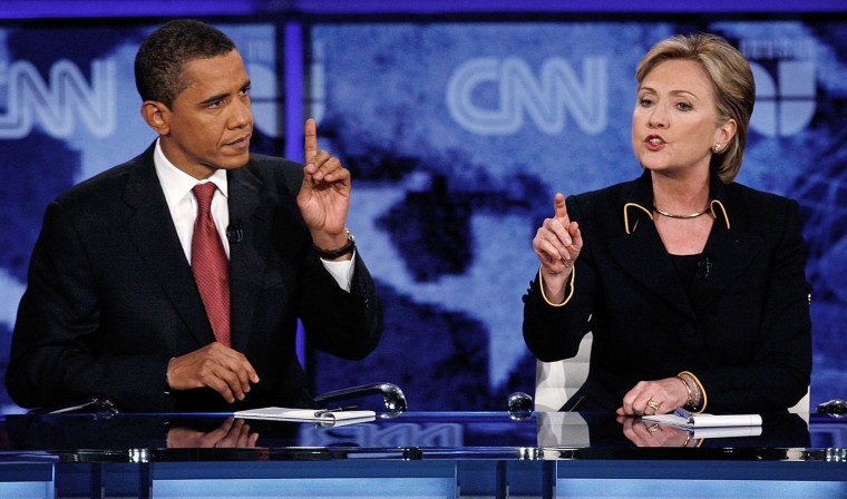 Image: Barack Obama, Hillary Rodham Clinton