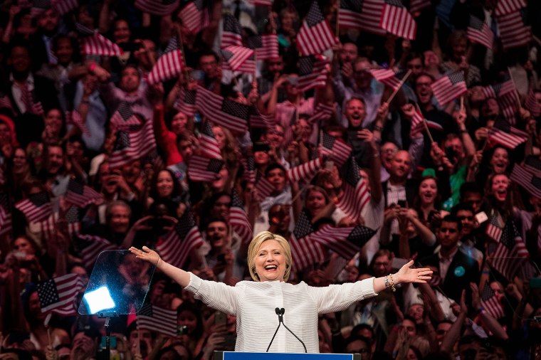 Image: BESTPIX - Hillary Clinton Holds Primary Night Event In Brooklyn, New York