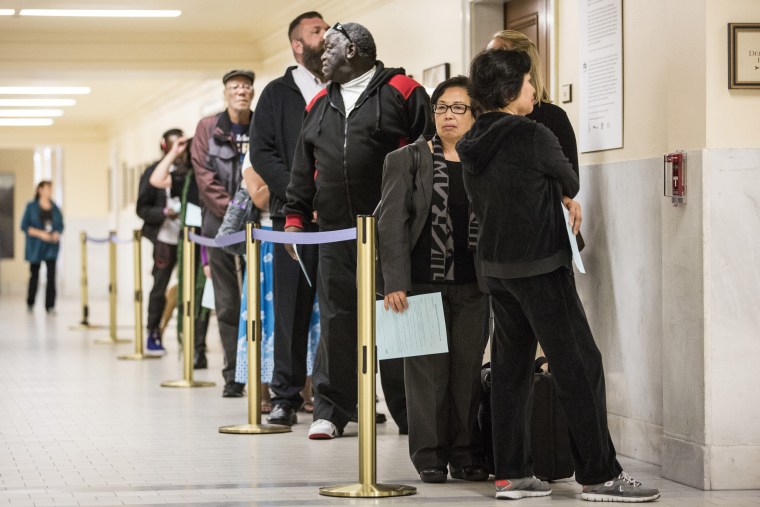 Image: California Voters Go To The Polls In State Primary