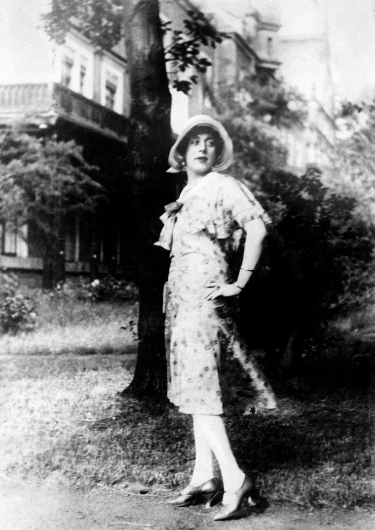 LILI ELBE (1886-1931). The first known recipient of sexual reassignment surgery.