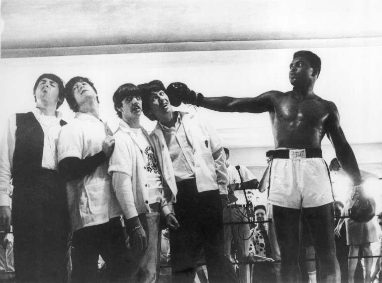 The Beatles And Muhammad Ali In 1964