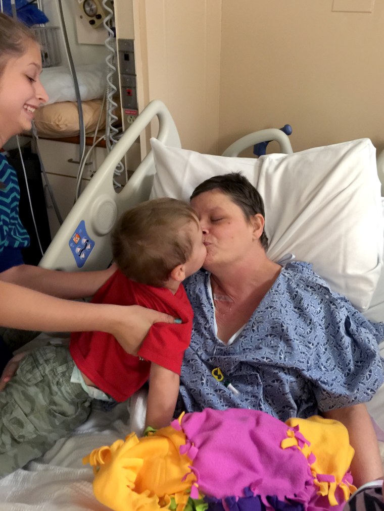 Mom takes in her friend's six kids after she died of breast cancer