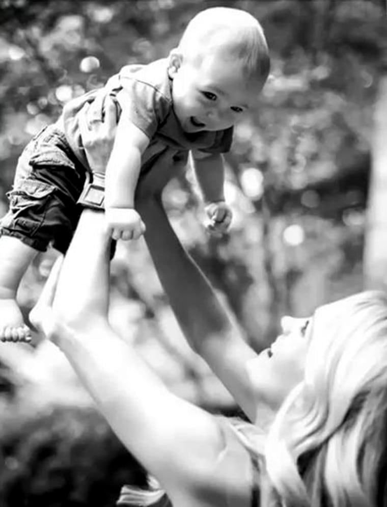 Carrie Underwood and son