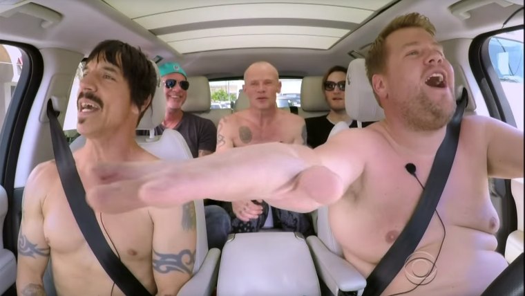 Red Hot Chili Peppers Carpool Karaoke is almost too