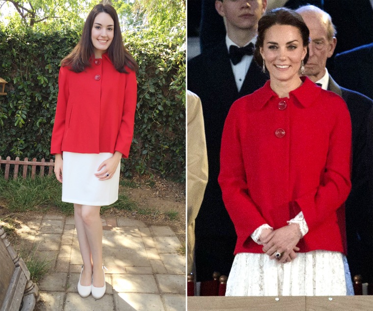 Kate Middleton Look-alike, Amanda Bell.