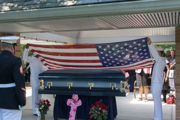 wwII homeless vet funeral