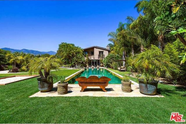 Pink's Malibu home