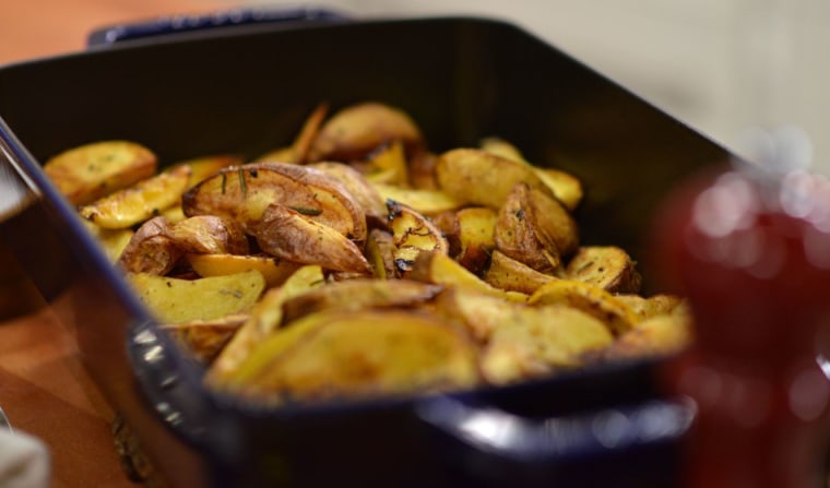 Michael White makes 3-ingredient roasted potatoes