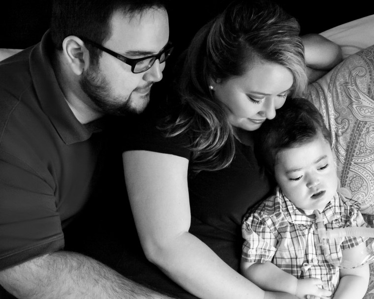 "My house is filled with these portraits as a constant reminder," said Hoyle-Germann, who was photographed by Kendrick with her son, Lincoln. "They are beyond words. Lincoln looks so beautiful and healthy."