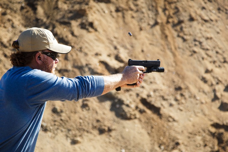 Eric Davis man shooting gun