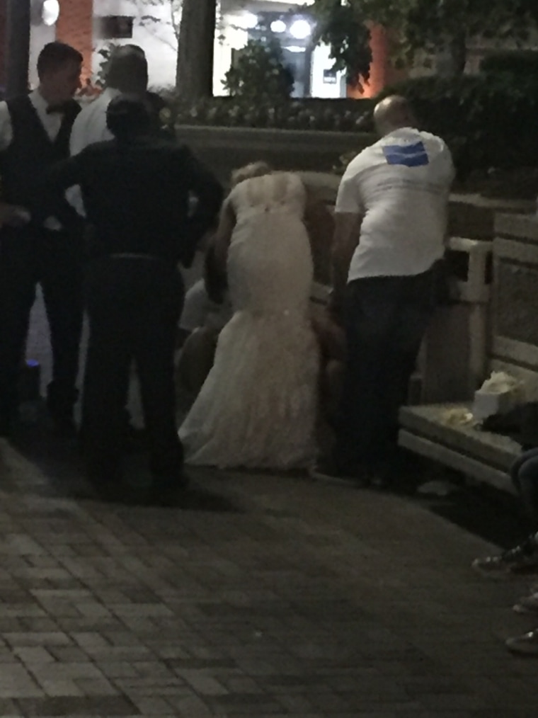 newlyweds cpr wedding