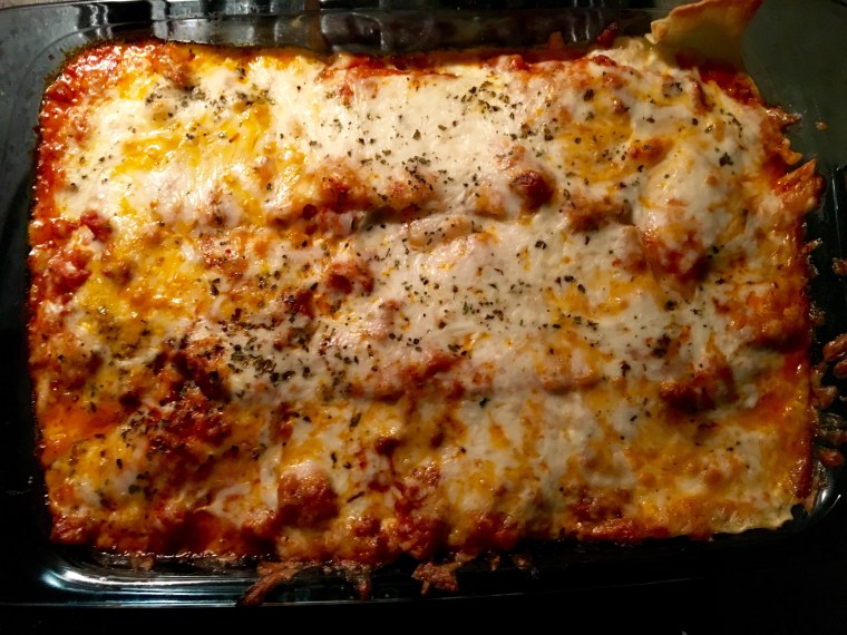 My version of my dad's lasagna