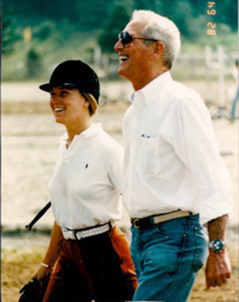 Paul Newman and Clea Newman