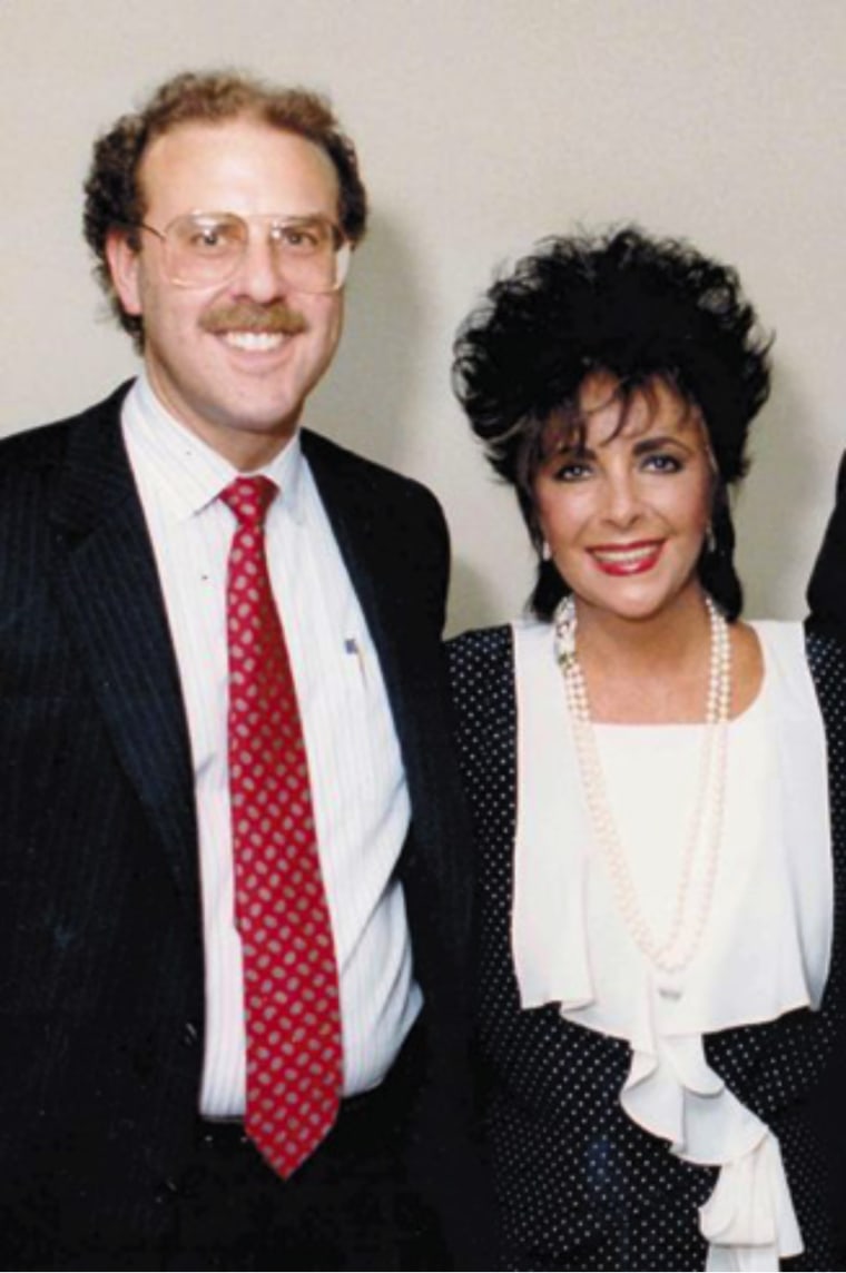 Dr. Gottlieb with Elizabeth Taylor