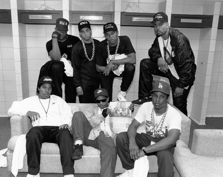 N.W.A. Backstage In KC