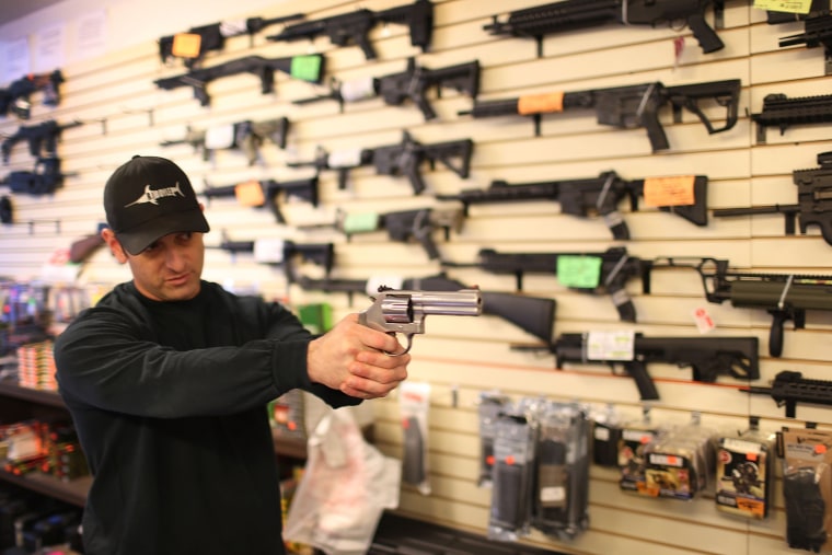 Image: BESTPIX - Obama Seeks To Tighten Loopholes In Gun Purchasing Regulations