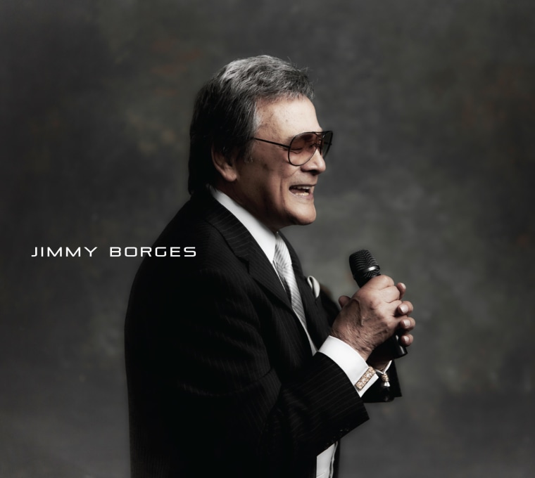 The cover of Jimmy Borges' self-titled album, which he recorded after his cancer returned.