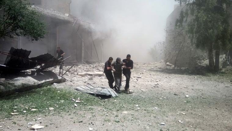 Image: TOPSHOT-SYRIA-CONFLICT