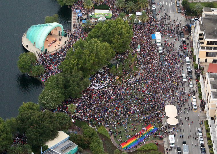 IMAGE: Orlando vigil