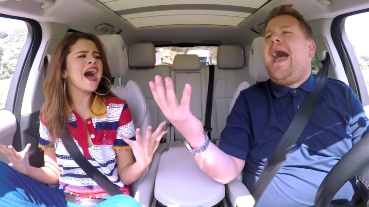 Selena Gomez Carpool Karaoke, The Late Late Show with James Corden