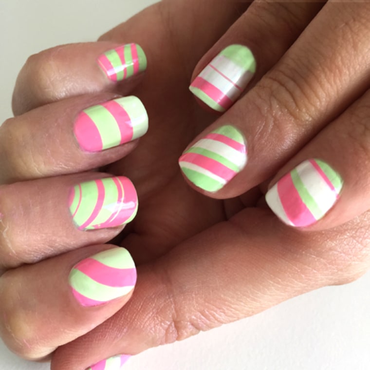Nail art trends: Negative space, watercolor spirals and more