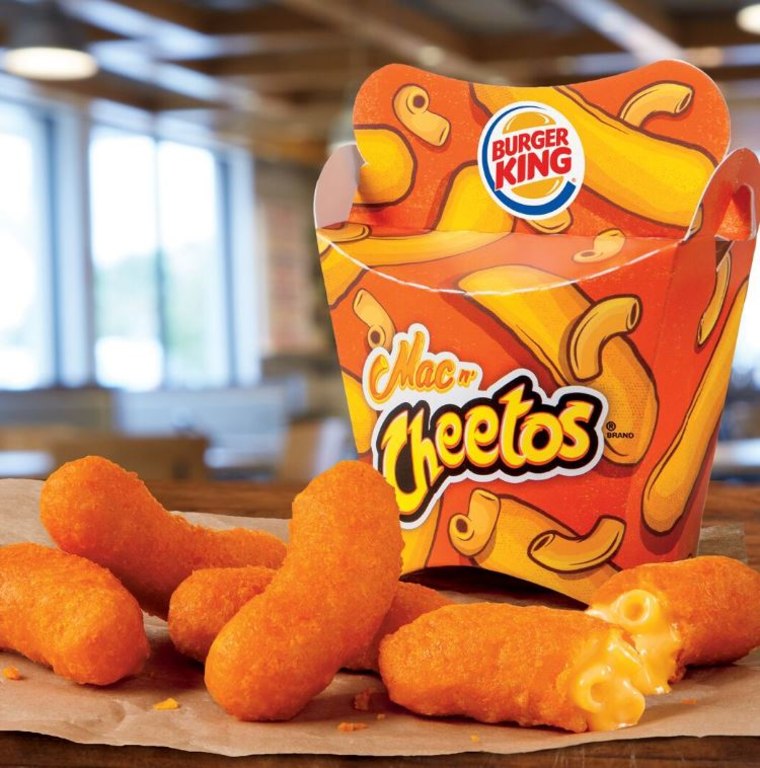 Burger King's new Mac-n-Cheetos