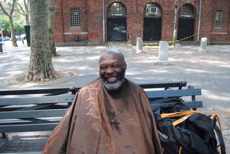 homeless haircuts mark bustos