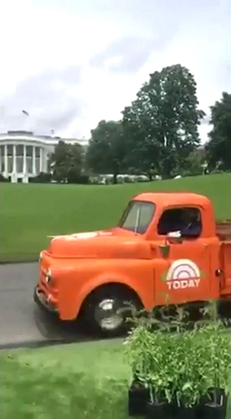 Al Roker takes over Michelle Obama's snapchat