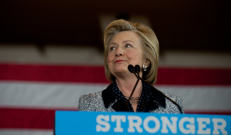 Image: Presumptive Democratic Presidential Candidate Hillary Clinton Campaigns In Western Pennsylvania