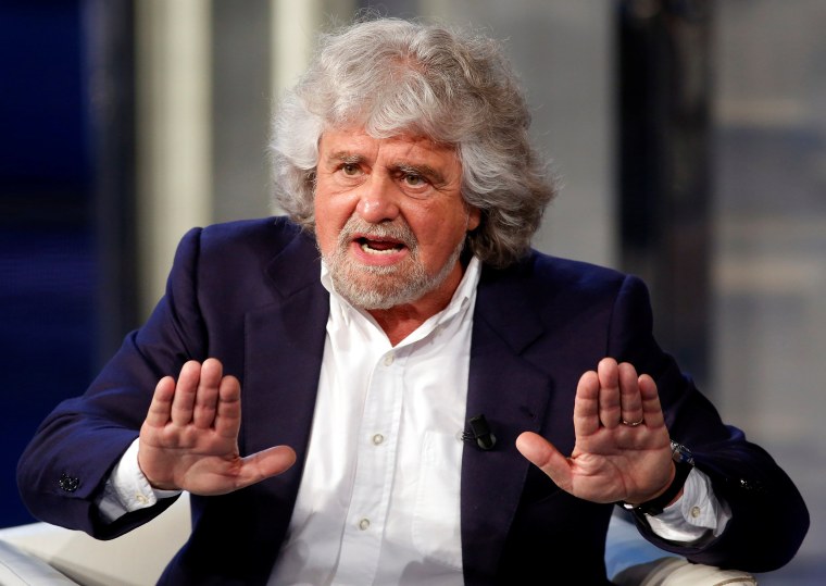 Image: Beppe Grillo in 2014