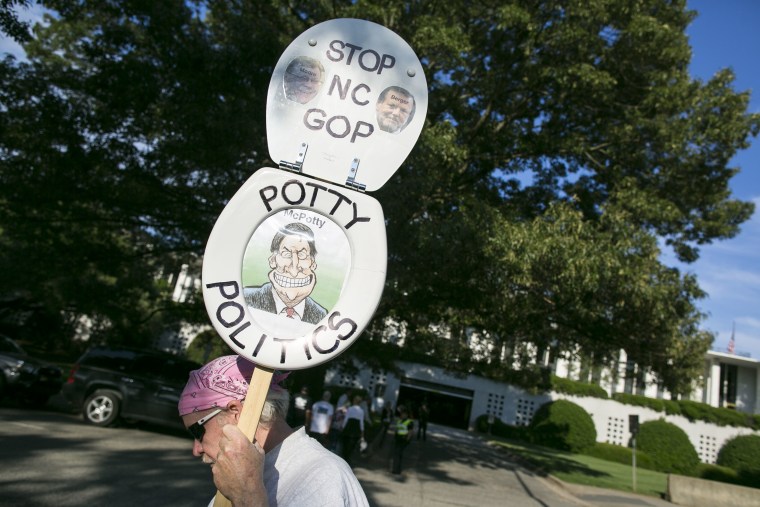 Protests Over LGBT Rights in North Carolina