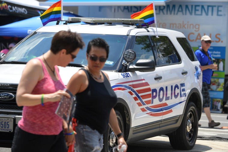 DC Pride Festival in light of mass shooting in Orlando at a gay nightclub