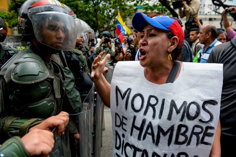 VENEZUELA-OPPOSITION-PROTEST