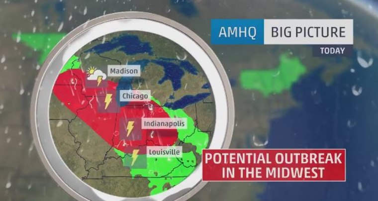 Image: Weather Channel graphic
