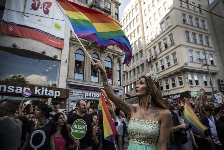 Pride March in Istanbul
