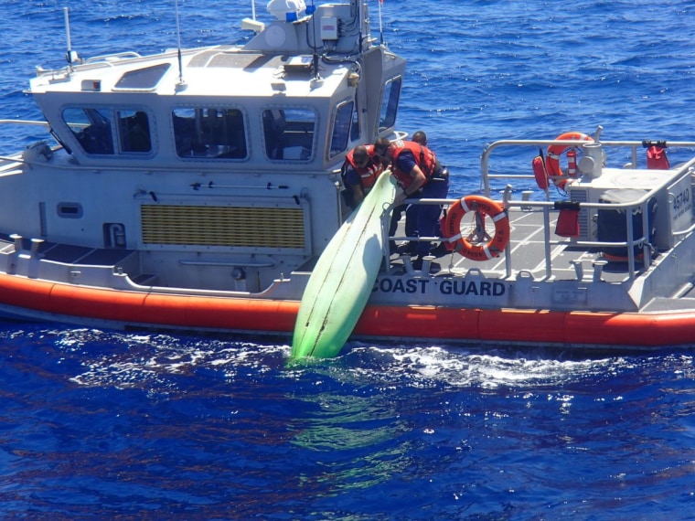 Personal items believed to belong to the missing family were located off the coast of Sanibel, Florida.